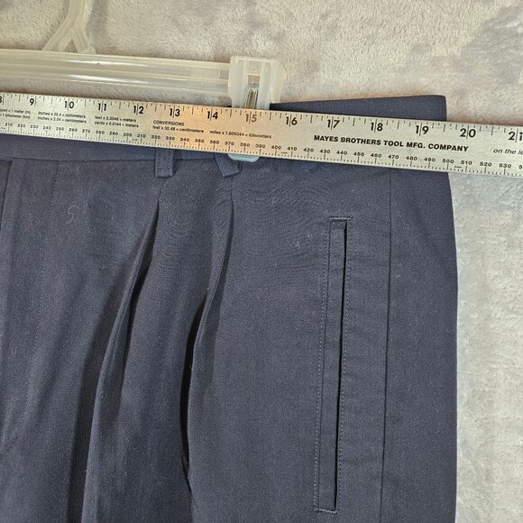 Cutter & Buck Navy Mens 40 Dress Shorts pleated classic vacation cruise casual - Picture 5 of 12